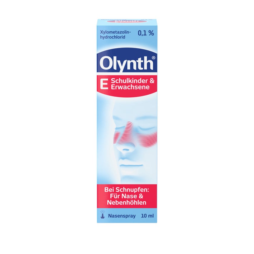 Olynth 0,1% abschwellendes Nasenspray Kinder & Erwachsene 10 ml