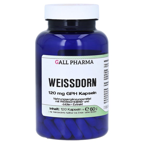 Weissdorn 120 mg GPH Kapseln 120 St