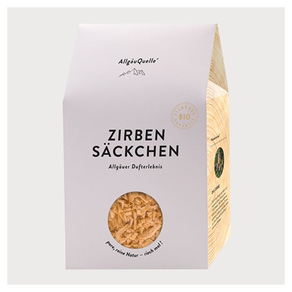 Bio Zirben-Säckchen mit 100% Bio-Zirbenspäne 50 g