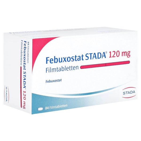 Febuxostat Stada 120 mg Filmtabletten 84 St