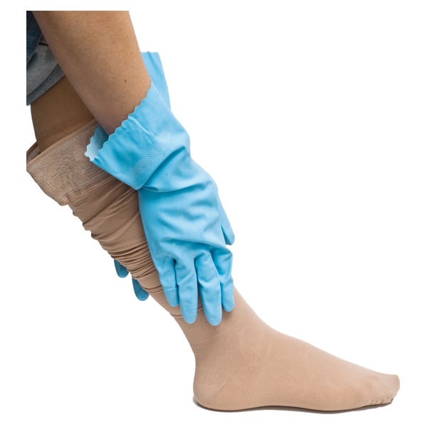 Compressana Gummihandschuhe Gr.2 farbig 2 St