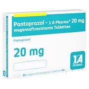 PANTOPRAZOL-1A Pharma 20 mg magensaftres.Tabletten 60 St