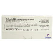 Dyskrasit D 20 Ampullen 8X1 ml