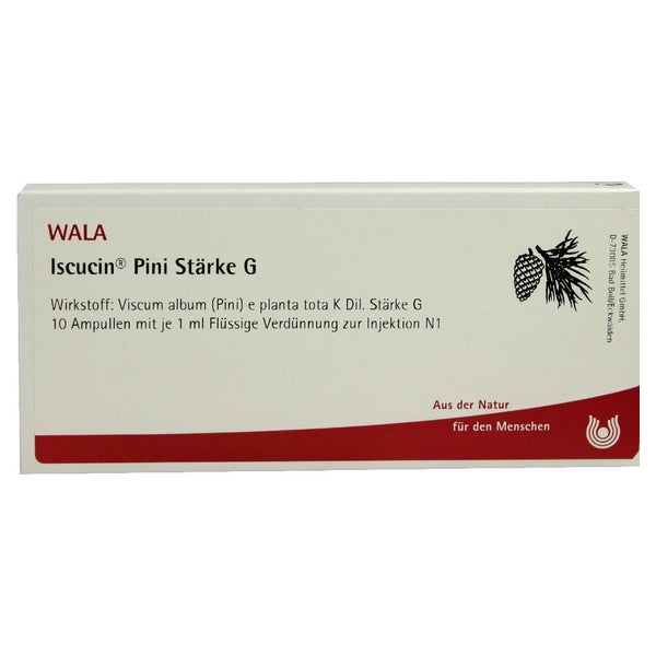 Iscucin pini Stärke G Ampullen 10X1 ml