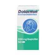 Produktabbildung: Dolormin Schmerztabletten mit 200 mg Ibuprofen 50 St