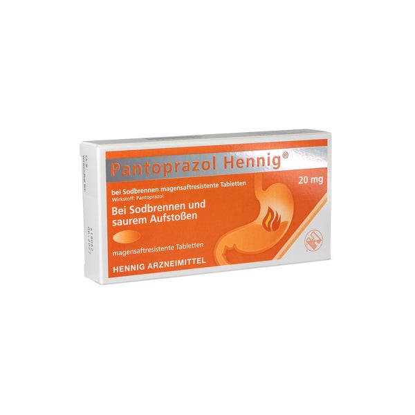 Pantoprazol Hennig B.sodbrennen 20 mg ms 7 St