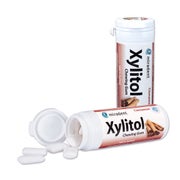 Produktabbildung: miradent Xylitol Kaugmmis Zimt 30 St