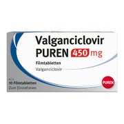VALGANCICLOVIR PUREN 450 mg Filmtabletten 10 St