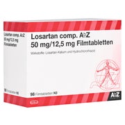 LOSARTAN comp. AbZ 50/12,5 mg Filmtabletten 98 St