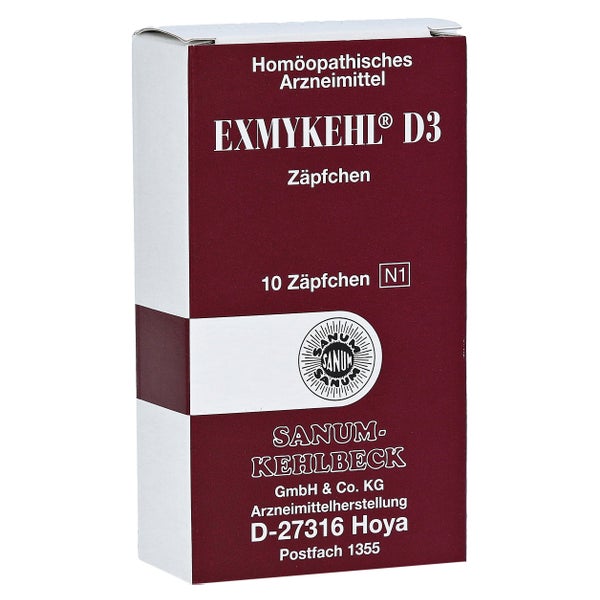 Exmykehl D 3 Zäpfchen 10 St
