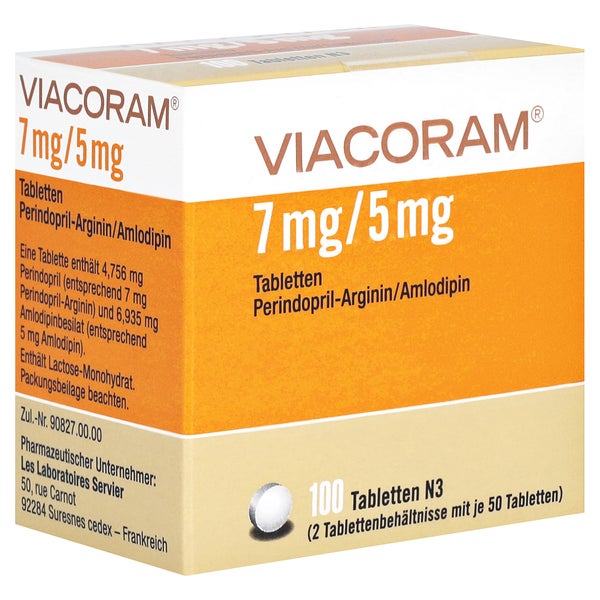 Viacoram 7 mg/5 mg Tabletten 100 St