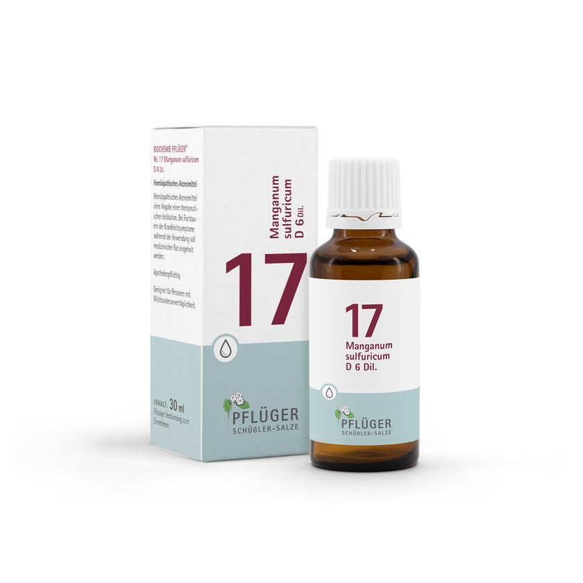 Schüßler-Salz Nr. 17 Manganum sulfuricum D6 30 ml