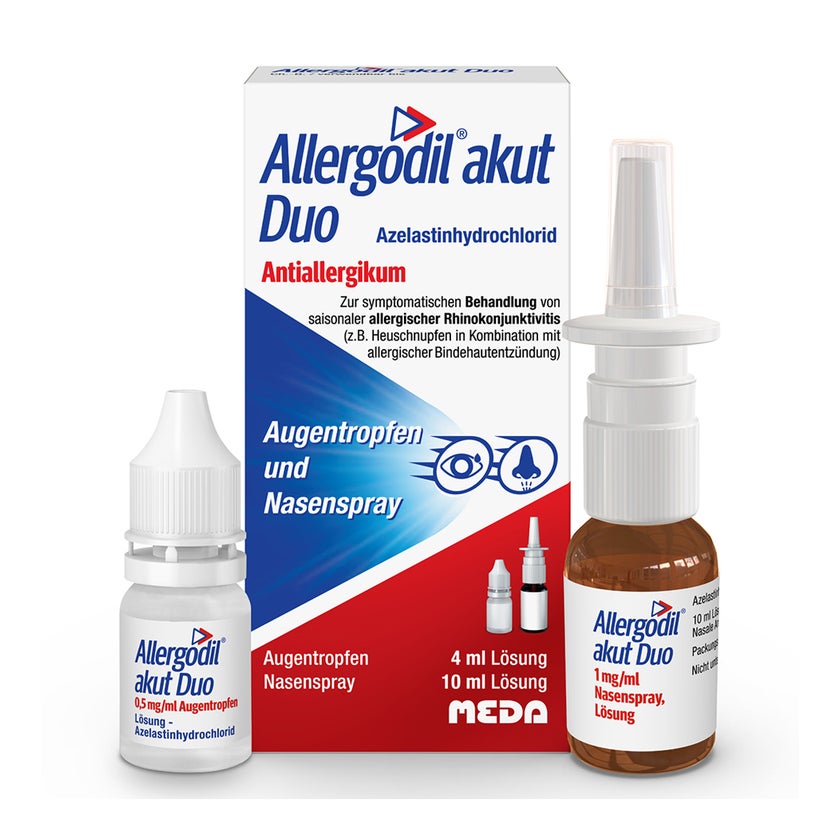 Allergodil Akut Duo Kombipackung 1 St