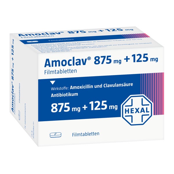 Amoclav 875 Mg+125 mg Filmtabletten 10 St