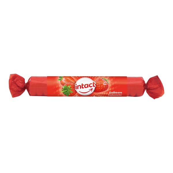 Intact Traubenzucker Erdbeere 1 St