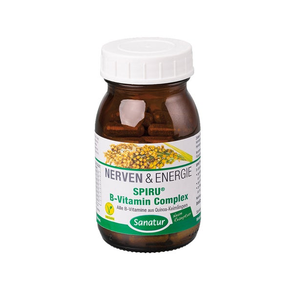 Spiru B-vitamin-complex Pflanzlich Kapse 90 St