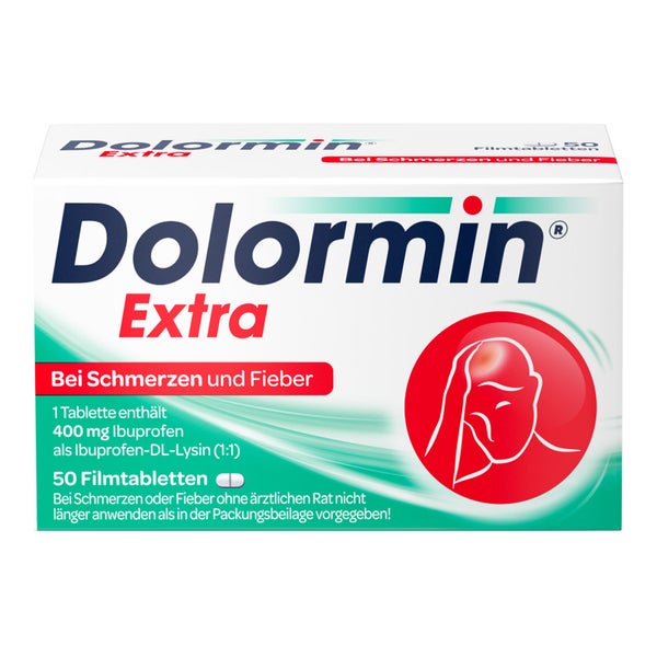 Dolormin Extra 400 mg Ibuprofen 50 St