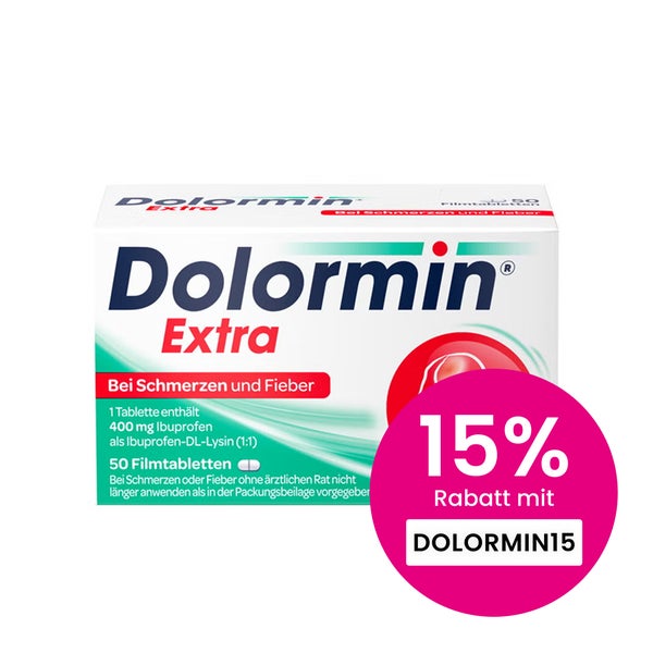 Dolormin Extra 400 mg Ibuprofen 50 St