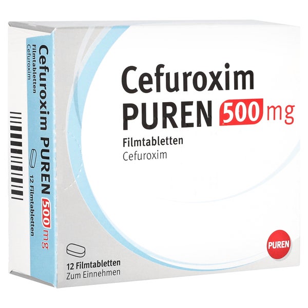 Cefuroxim Puren 500 mg Filmtabletten 12 St