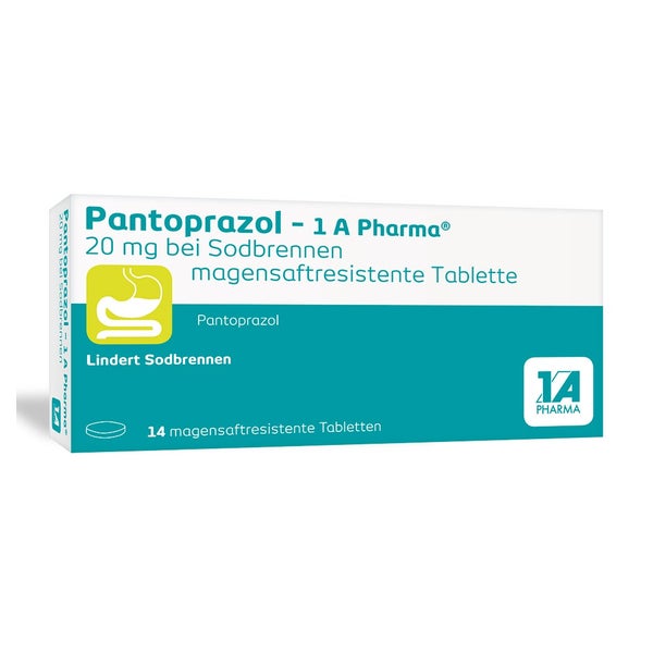 Pantoprazol  - 1 A Pharma 14 St