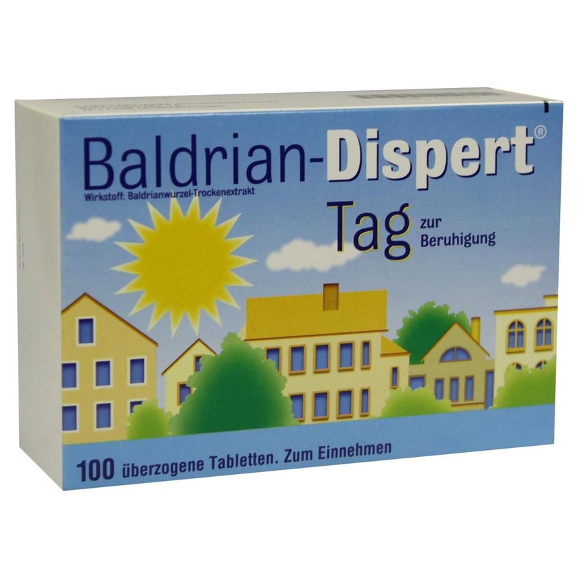 Baldrian Dispert Tag überzogene Tablette 100 St