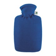 Wärmflasche Klassik 1,8 l mit Fleecebezug blau 1 St