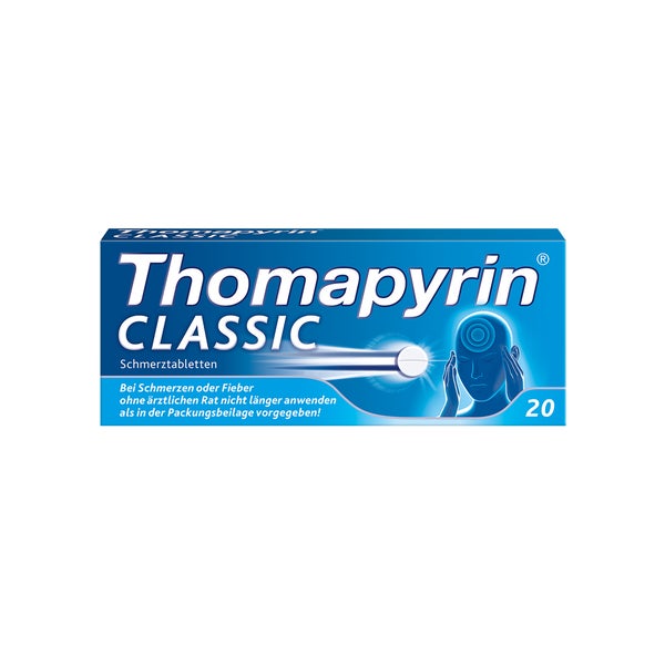 Thomapyrin CLASSIC Schmerztabletten 20 St