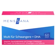 Produktabbildung: Multi FÜR Schwangere + DHA MensSana Kapseln 60 St
