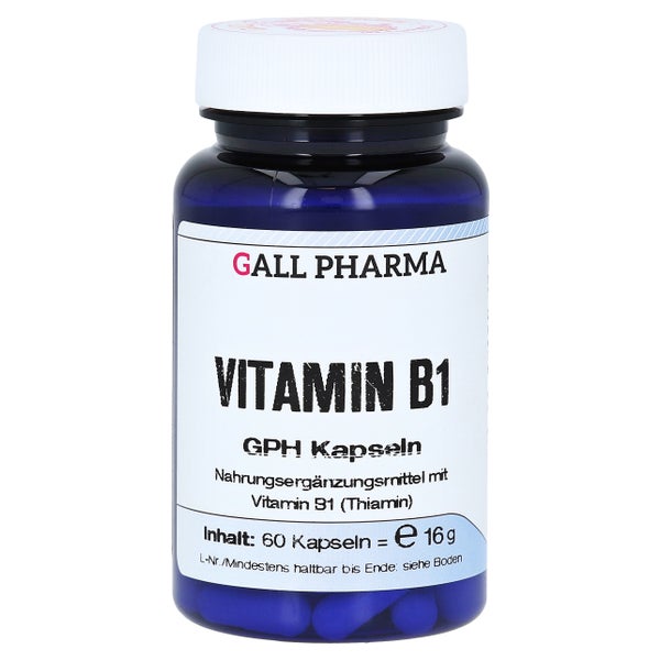 Vitamin B1 GPH 1,4 mg Kapseln 60 St