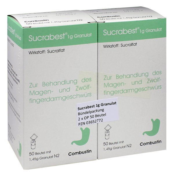 Sucrabest Granulat Btl. 100 St