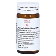 Produktabbildung: Aurum/stibium/hyoscyamus Globuli 20 g