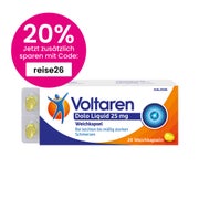 Voltaren Dolo Liquid 25 mg Weichkapseln 20 St