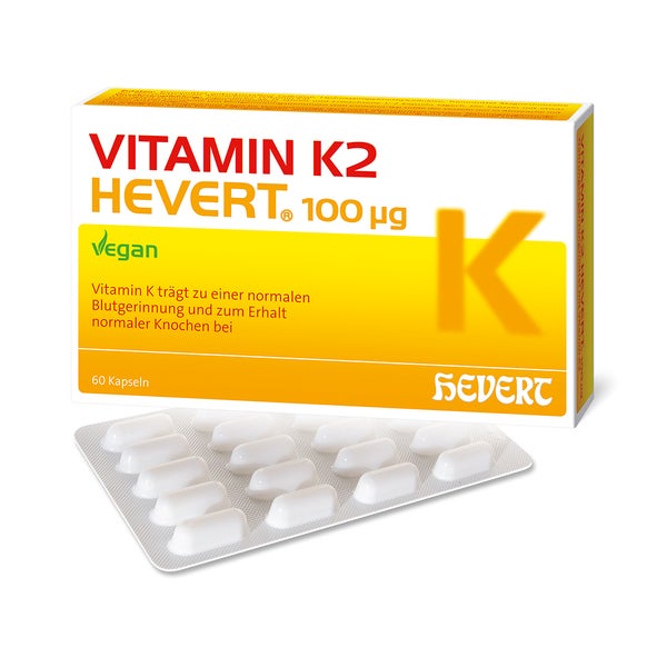 Vitamin K2 Hevert 100 µg Kapseln 60 St