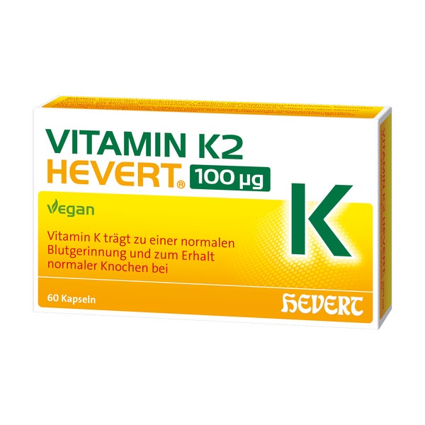 Vitamin K2 Hevert 100 µg Kapseln 60 St