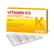 Produktabbildung: Vitamin K2 Hevert 100 µg Kapseln 60 St