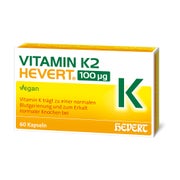Produktabbildung: Vitamin K2 Hevert 100 µg Kapseln 60 St