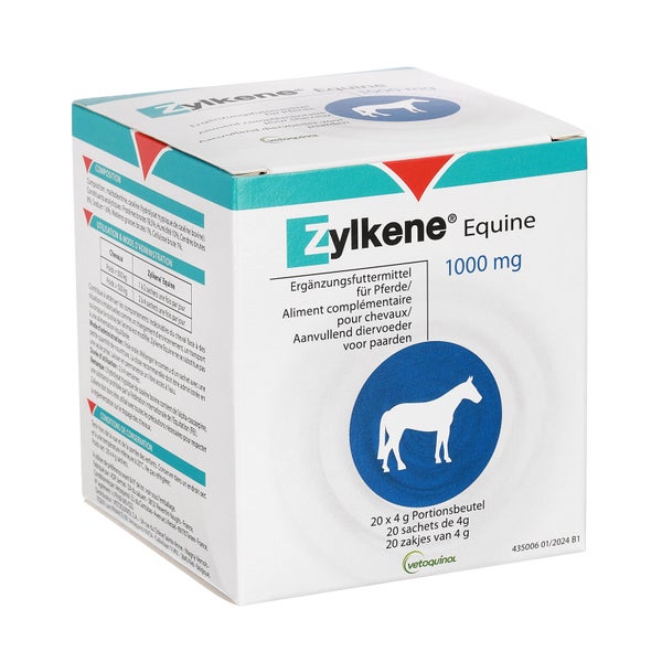 ZYLKENE Equine Erg.Futterm.Pulver f. Pferde 20X4 g
