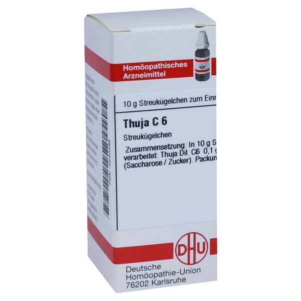 Erfahrungen zu Thuja C 6 Globuli 10 g | medpex