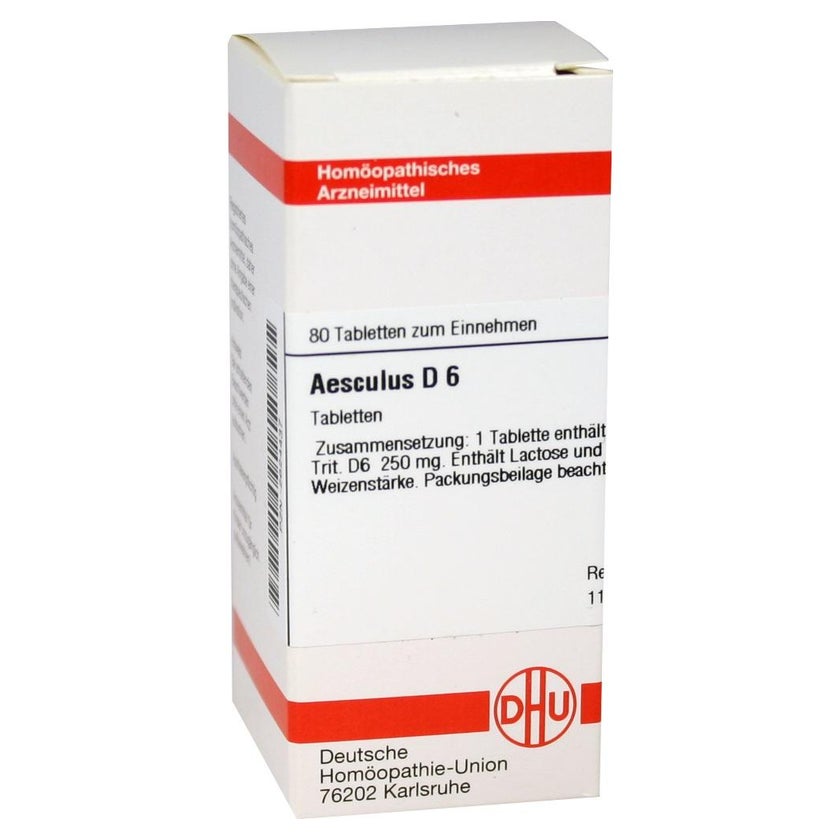 Aesculus D 6 Tabletten 80 St