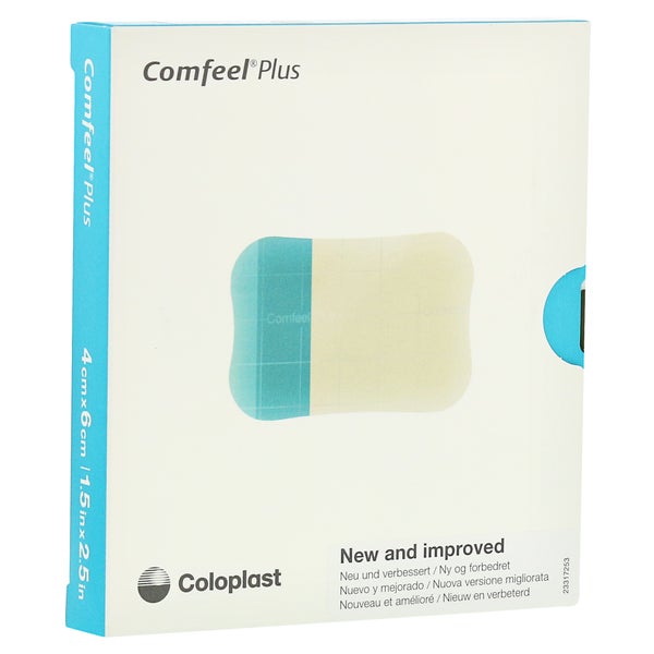 Comfeel Plus Flexibler Wundverb.4x6 cm 3 10 St