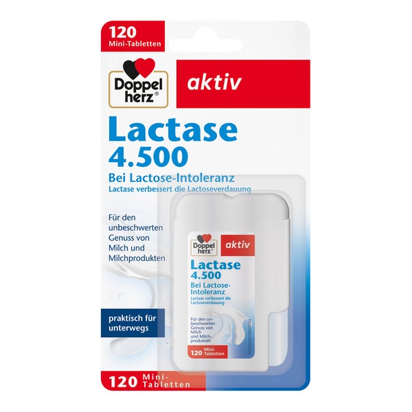 Doppelherz aktiv Lactase 4.500 120 St
