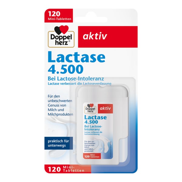 Doppelherz aktiv Lactase 4.500 120 St