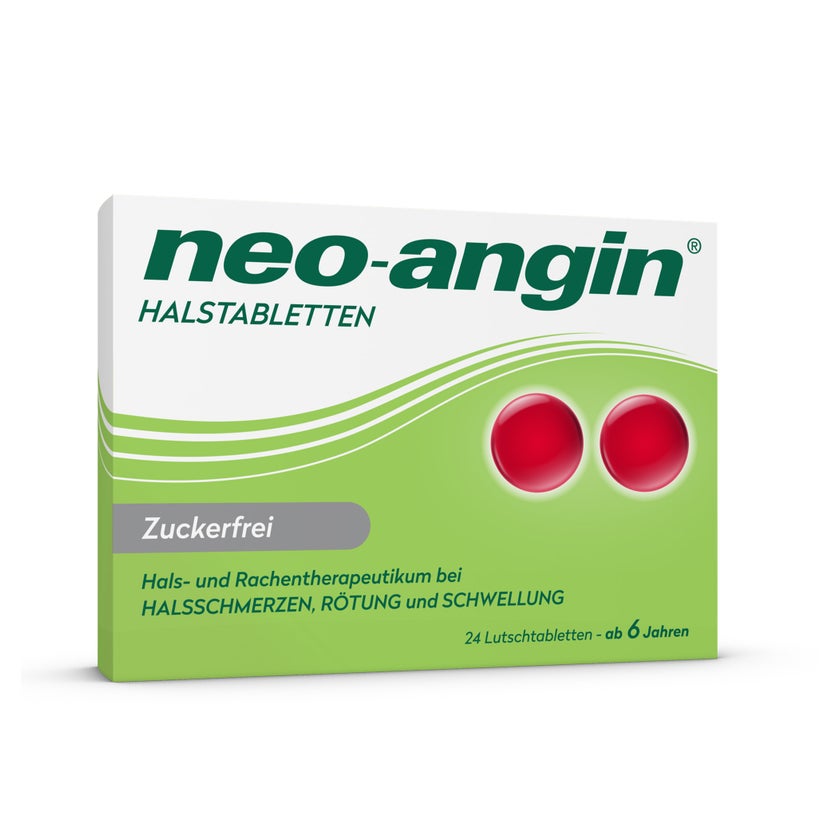 neo-angin Halstabletten zuckerfrei 24 St