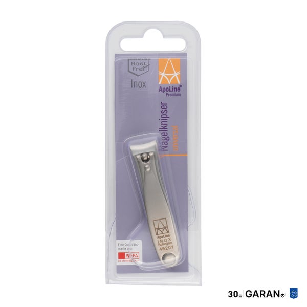 Apoline Nagelknipser 6 cm INOX rostfrei 1 St