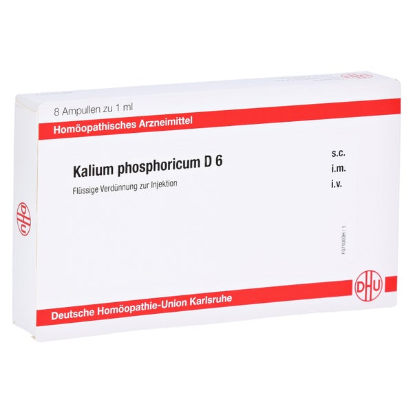 Kalium Phosphoricum D 6 Ampullen 8X1 ml
