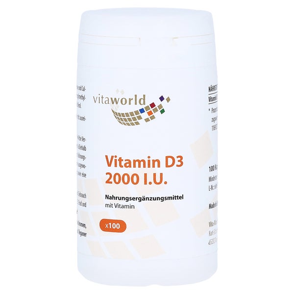 Vitamin D3 2.000 I.E. Kapseln 100 St