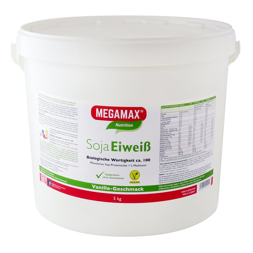 MEGAMAX Eiweiß 100  VANILLE 5000 g