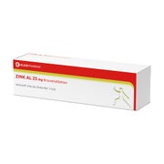 Produktabbildung: ZINK AL 25 mg Brausetabletten 40 St