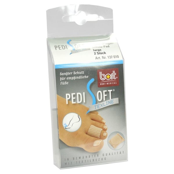 BORT Pedisoft Texline Zeh.Fing.Schutz Pa 2 St
