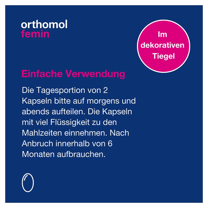 Orthomol Femin Kapseln 180 St